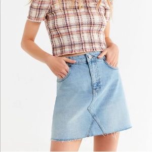 BDG Urban Outfitters Light Denim Skirt Size M